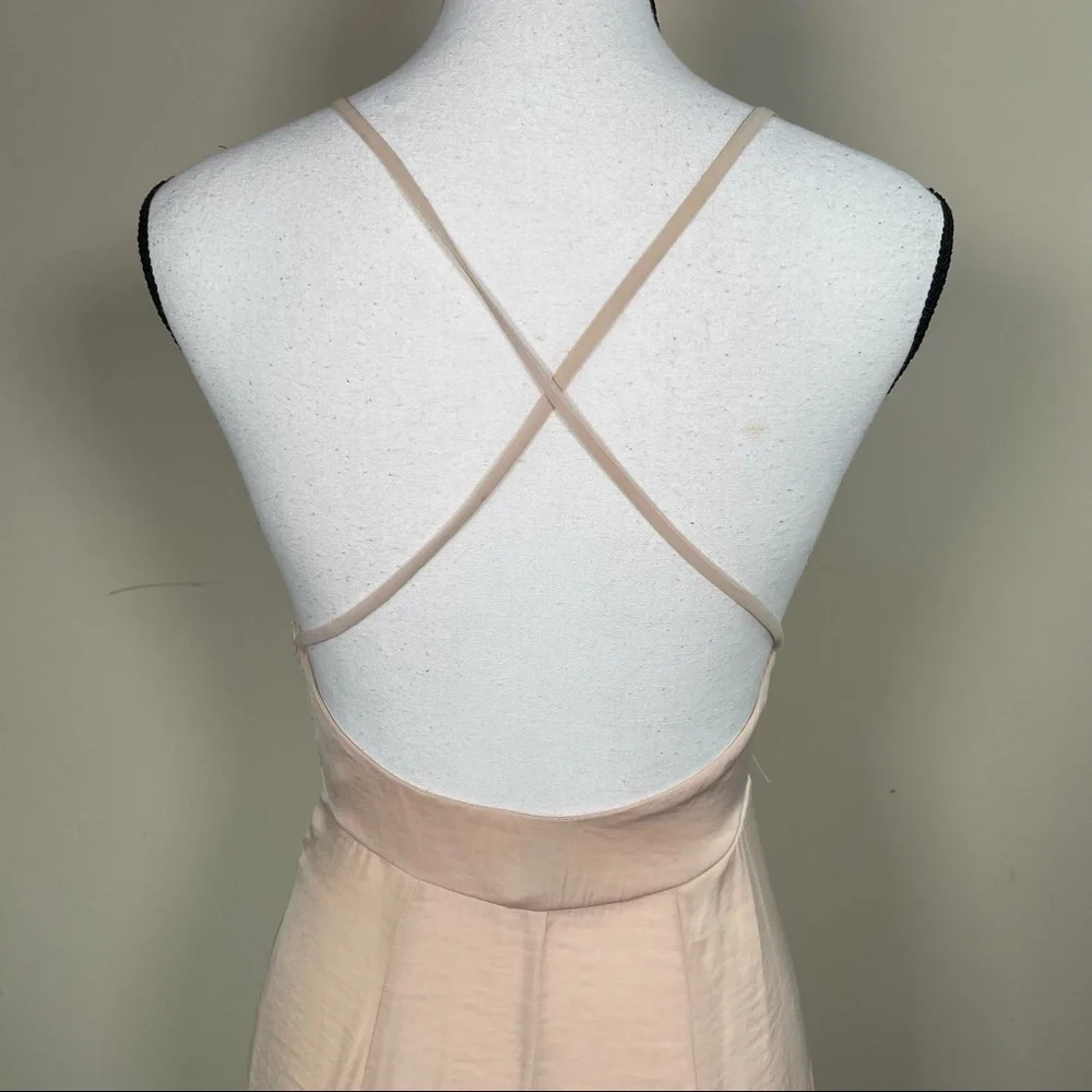 CXM for Urban Outfitters Pale Blush Maxi Dress - Picture 8 of 10